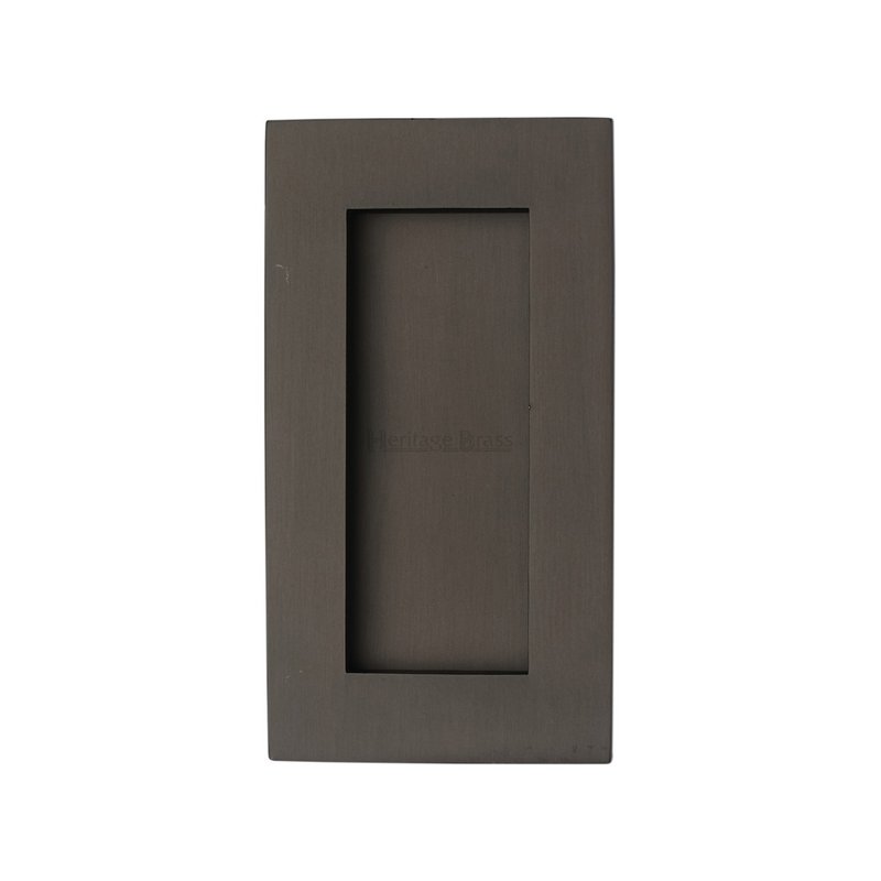 Rectangular Flush Pull - C1855 - C1855 105-MB
