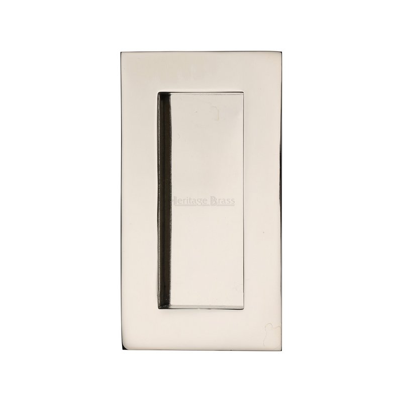 Rectangular Flush Pull - C1855 - C1855 105-PNF