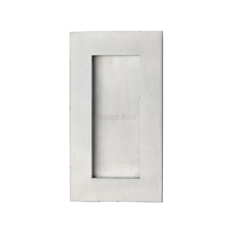 Rectangular Flush Pull - C1855 - C1855 105-SC