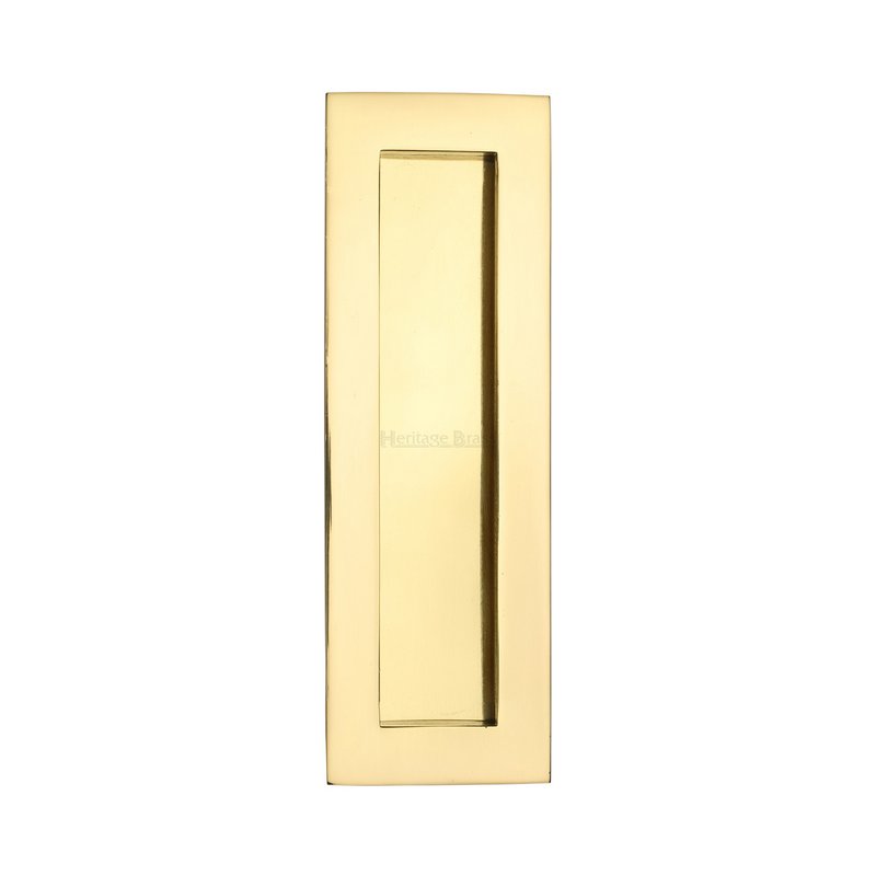 Rectangular Flush Pull - C1855 - C1855 175-PB