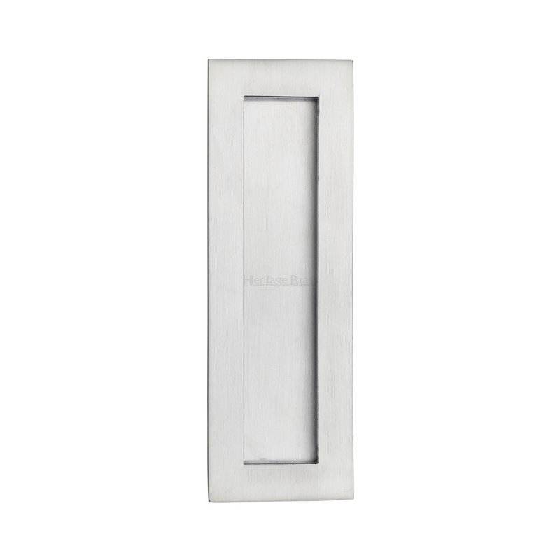 Rectangular Flush Pull - C1855 - C1855 175-SC