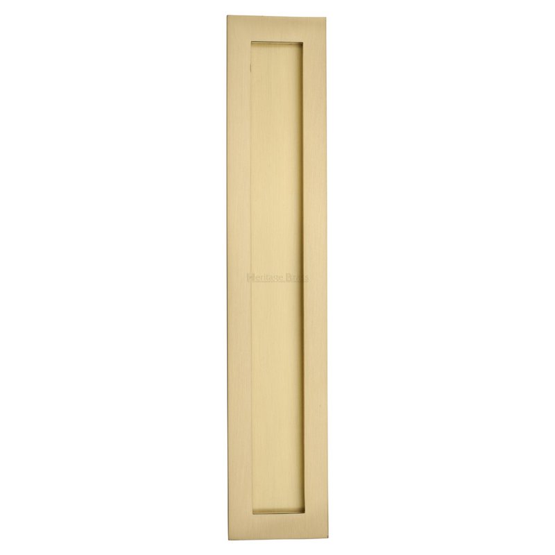 Rectangular Flush Pull - C1855 - C1855 300-SB