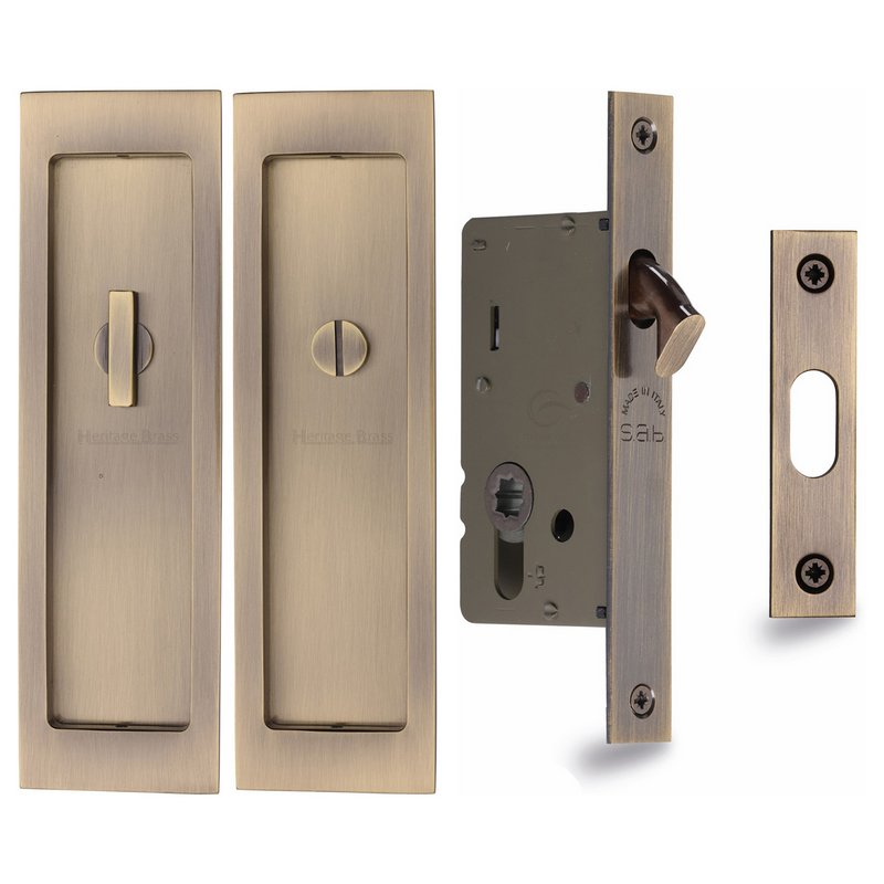Flush Pull Privacy Set - C1877-AT