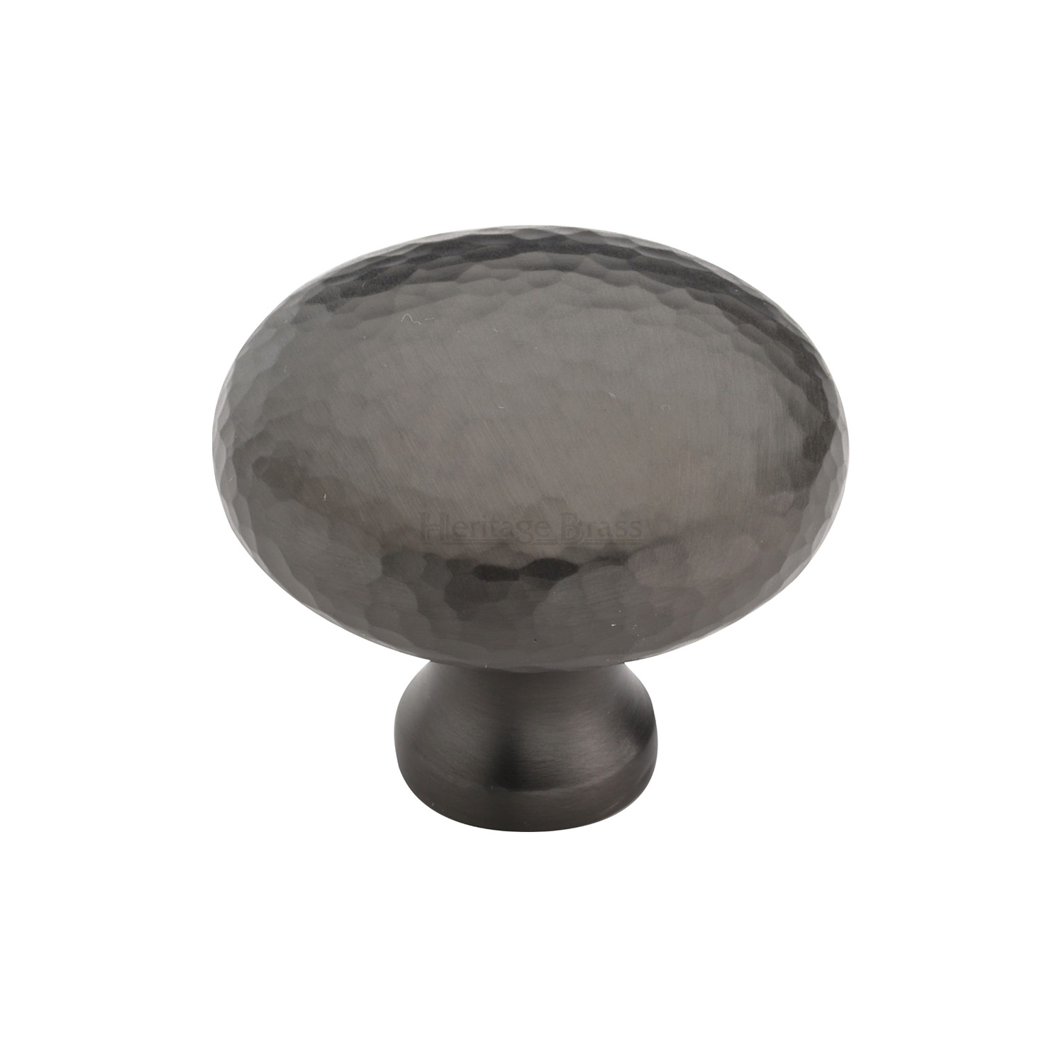 Victorian Round Cabinet Knob Hammered Design - HAM113 38-MB