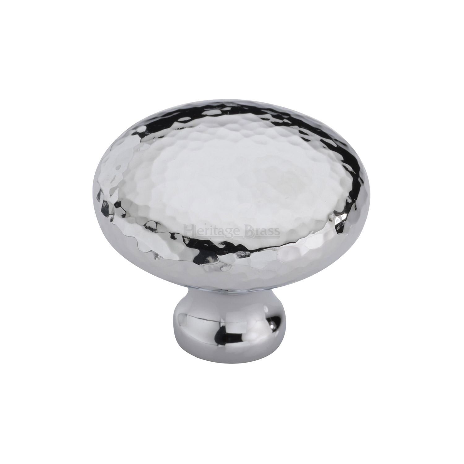 Victorian Round Cabinet Knob Hammered Design - HAM113 38-PC