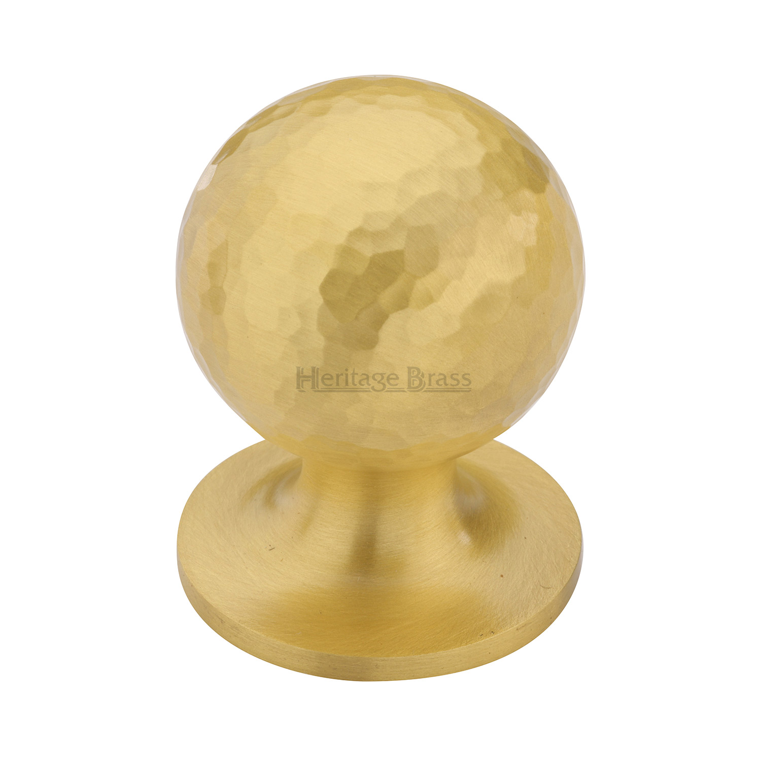 Ball Cabinet Knob Hammered Design - HAM8321 32-SB