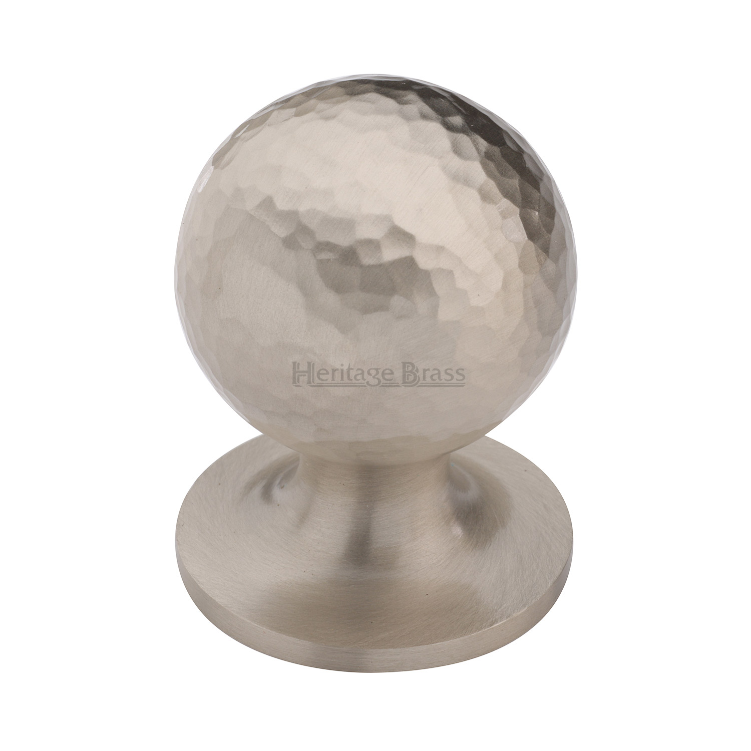 Ball Cabinet Knob Hammered Design - HAM8321 32-SN