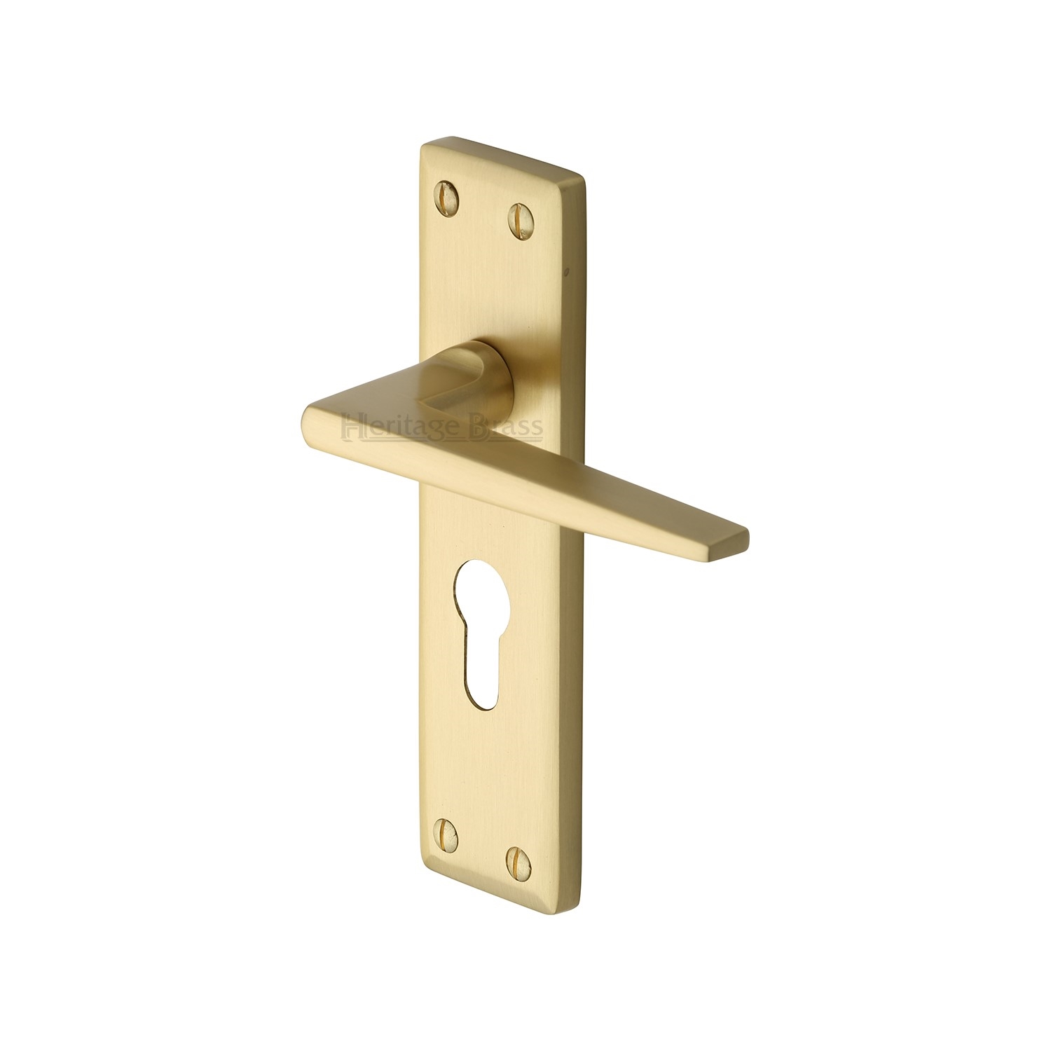 Kendal Door Handle on Plate - KEN6848-SB