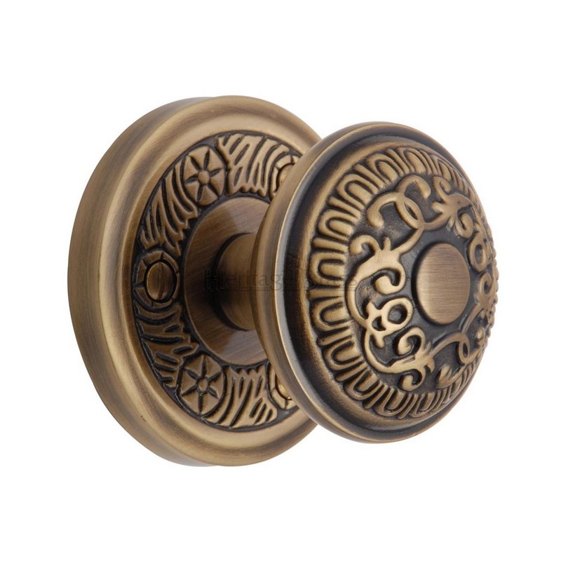 Aydon Door Knob on Rose - AYD1324-AT