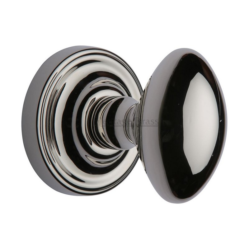 Chelsea Door Knob on Rose - CHE7373-PNF