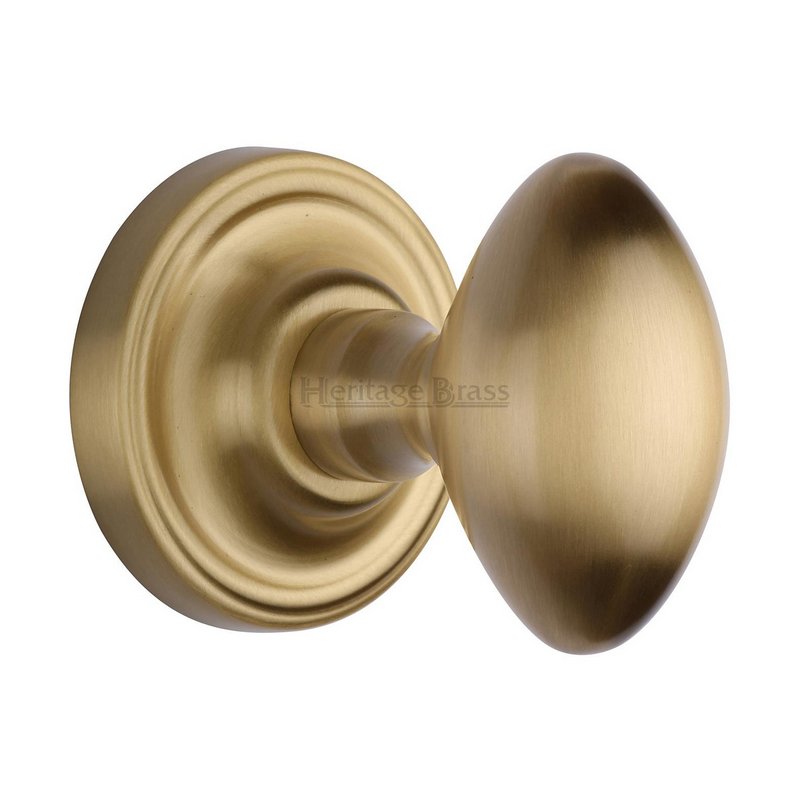 Chelsea Door Knob on Rose - CHE7373-SB