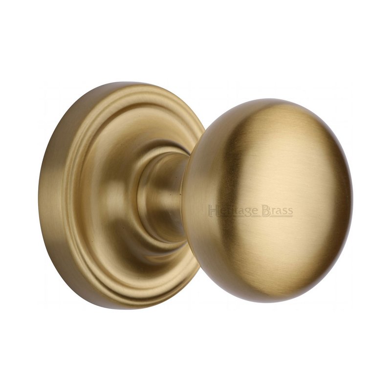 Hampstead Door Knob on Rose - HAM8361-SB