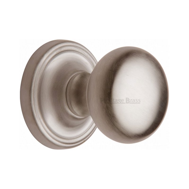 Hampstead Door Knob on Rose - HAM8361-SN