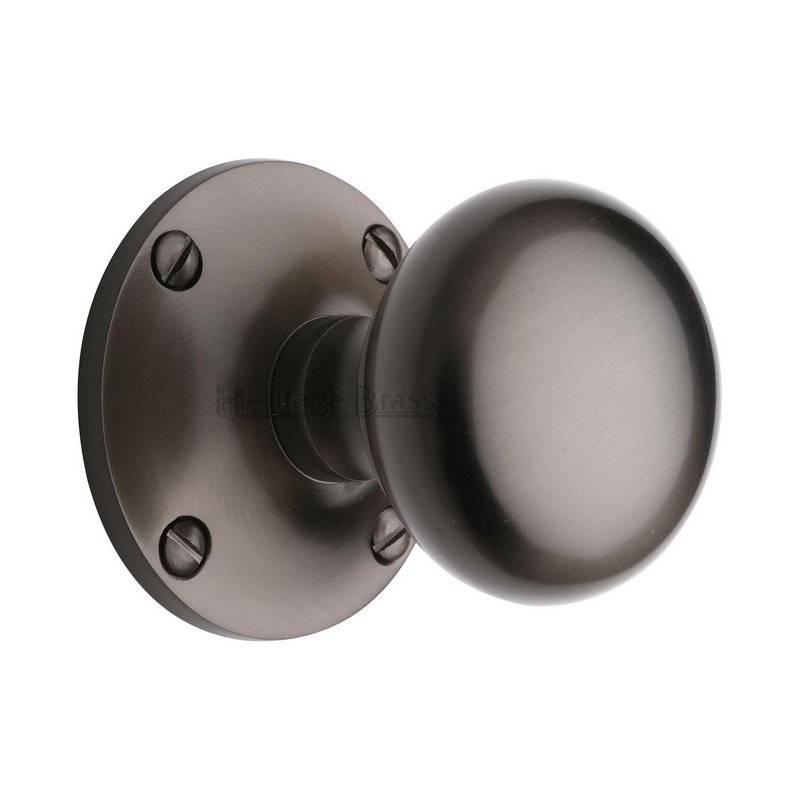 Kensington Door Knob on Rose - KEN980-MB