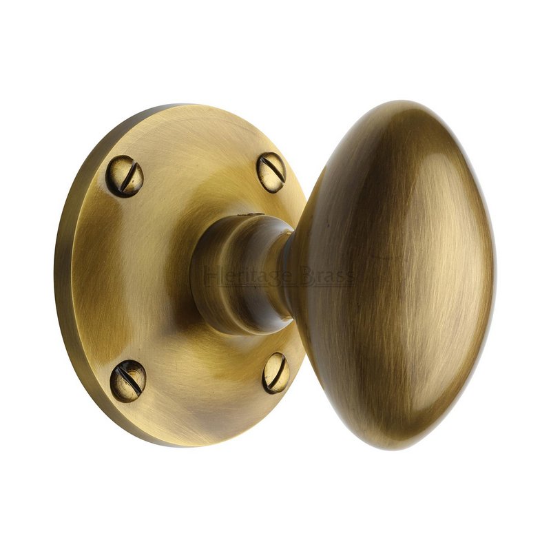 Mayfair Door Knob on Rose - MAY960-AT