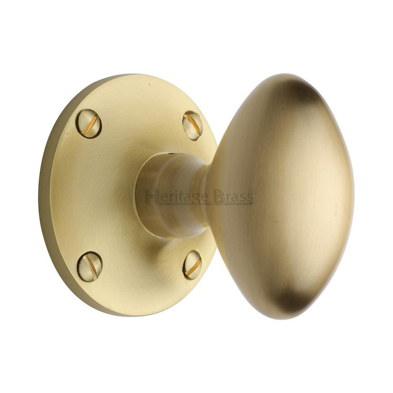 Mayfair Door Knob on Rose - MAY960-SB