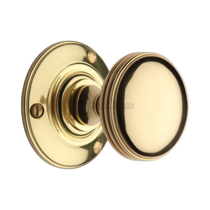 Richmond Door Knob on Rose - RHM988-PB