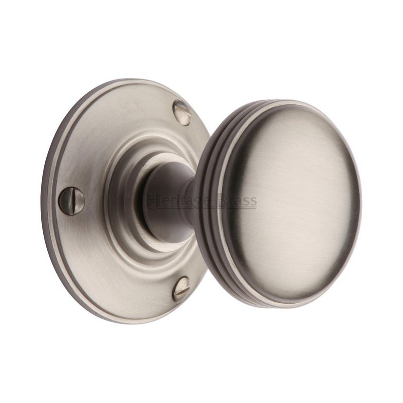Richmond Door Knob on Rose - RHM988-SN