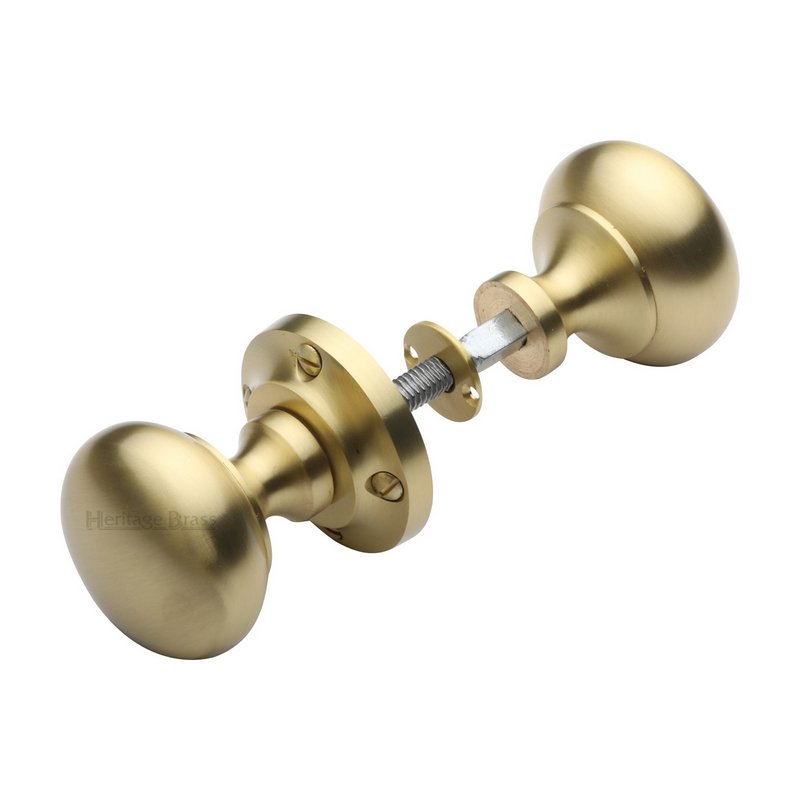 Victoria Rim Door Knob - RIM V980-SB