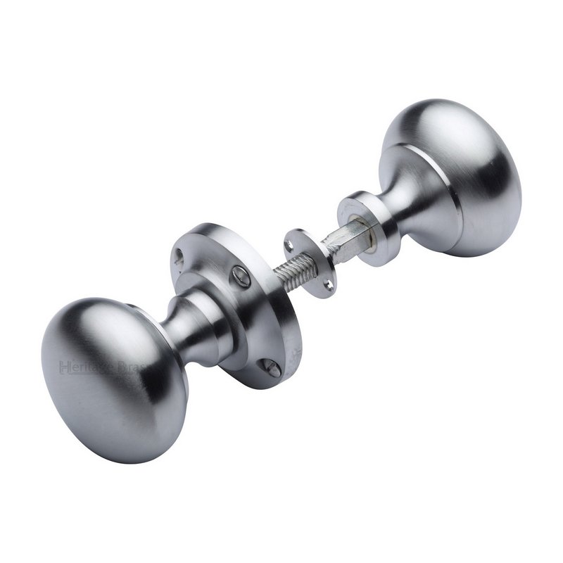 Victoria Rim Door Knob - RIM V980-SC