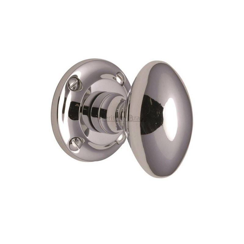 Suffolk Mortice Door Knob on Rose - V960-PC