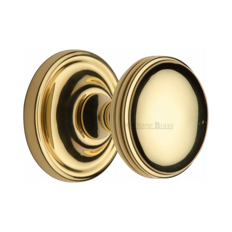 Whitehall Door Knob on Rose - WHI6429-PB