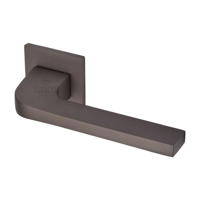 Porto Door Handle on Square Rose - 5M-3097-Q-141