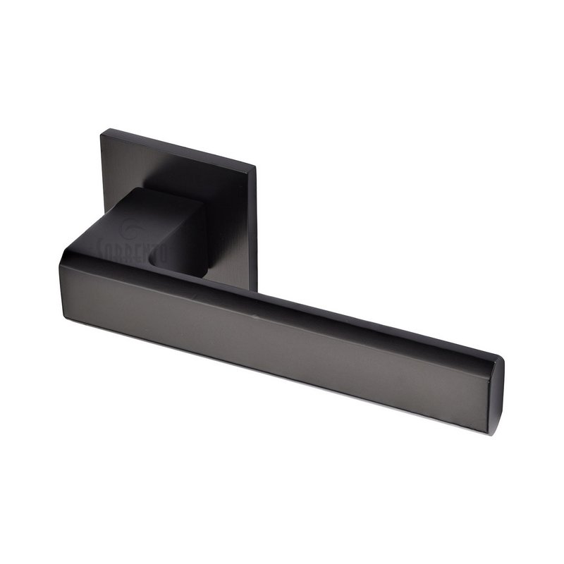 Madrid Door Handle on Square Rose - 5M-3954-Q-153