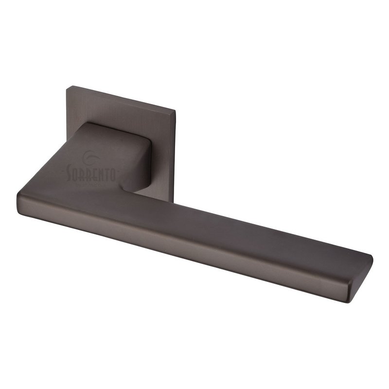 Seville Door Handle on Square Rose - 5M-4140-Q-141