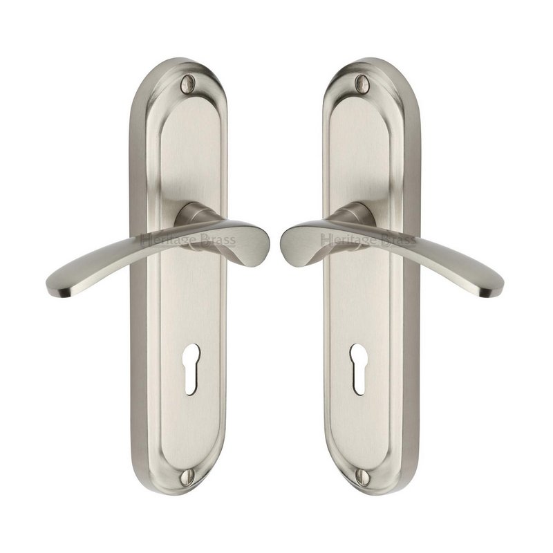Ambassador Door Handle on Plate - AMB6200-SN