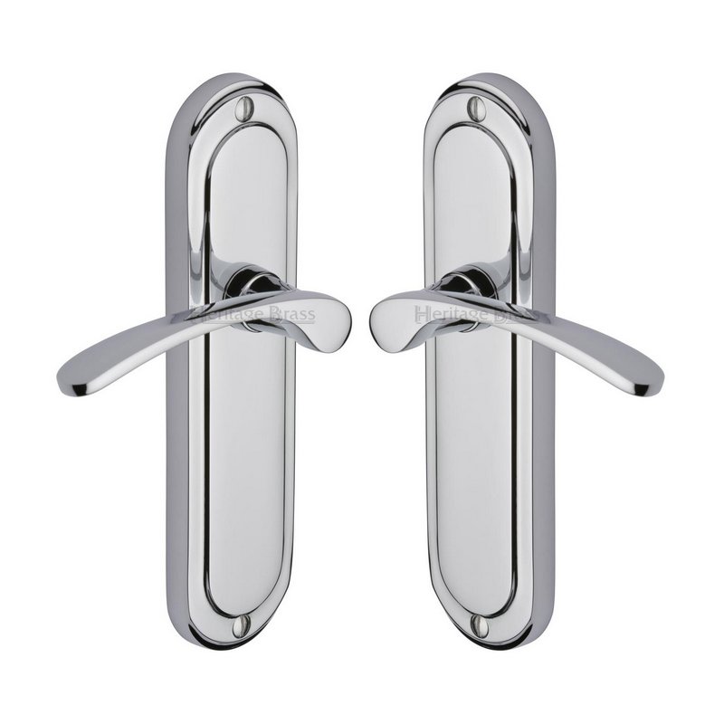 Ambassador Door Handle on Plate - AMB6210-PC