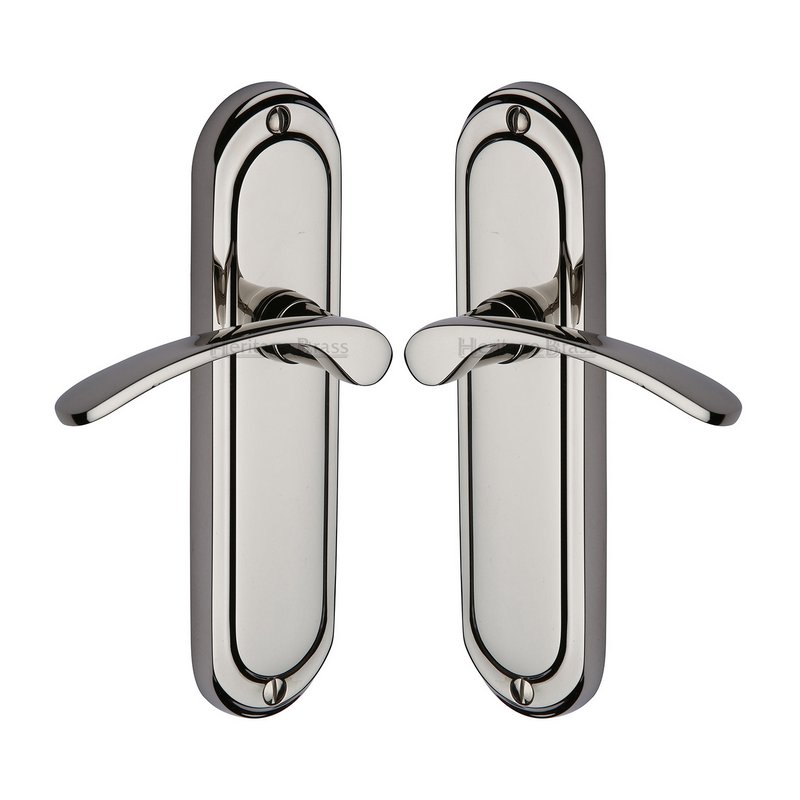 Ambassador Door Handle on Plate - AMB6210-PNF
