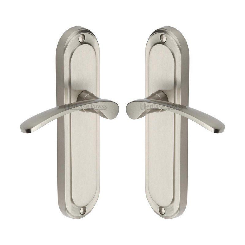 Ambassador Door Handle on Plate - AMB6210-SN