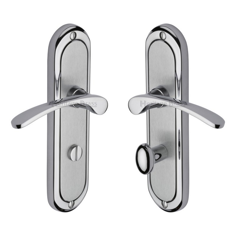 Ambassador Door Handle on Plate - AMB6230-AP