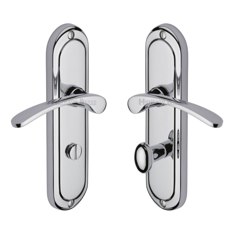 Ambassador Door Handle on Plate - AMB6230-PC
