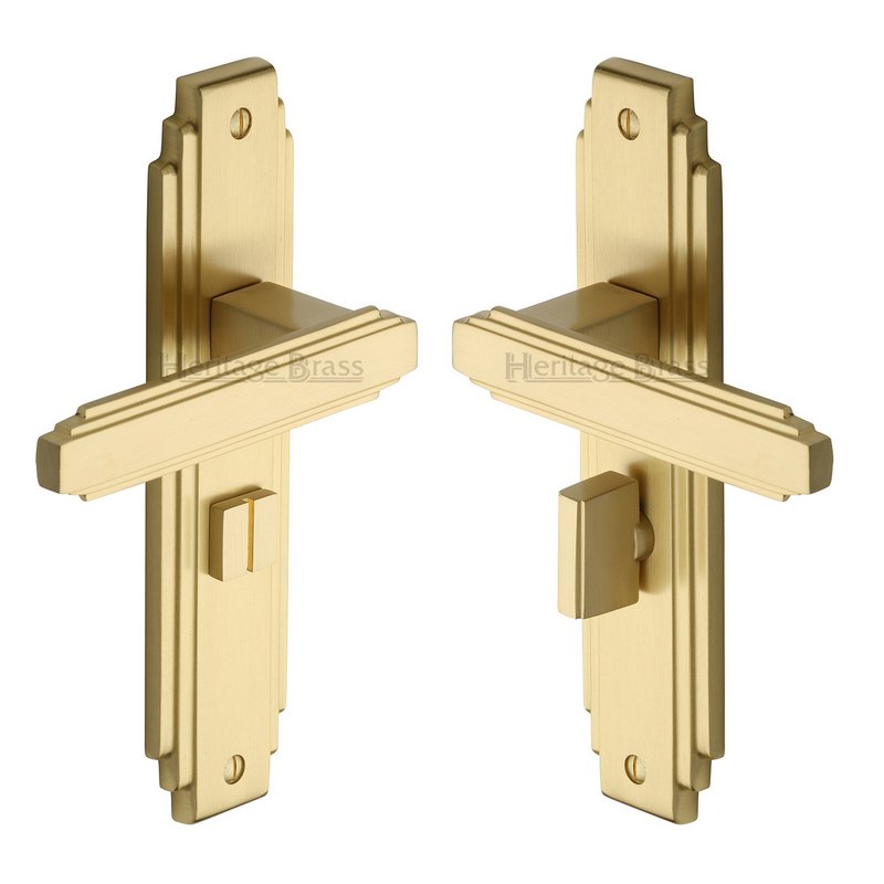 Astoria Door Handle on Plate - AST5930-SB