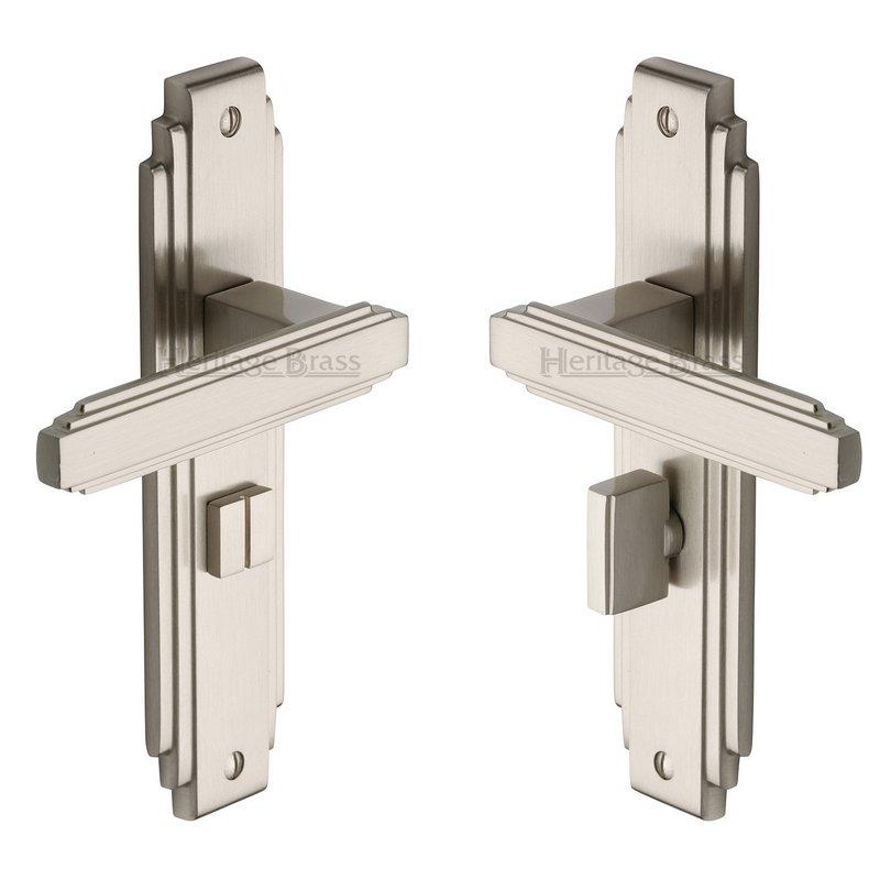 Astoria Door Handle on Plate - AST5930-SN
