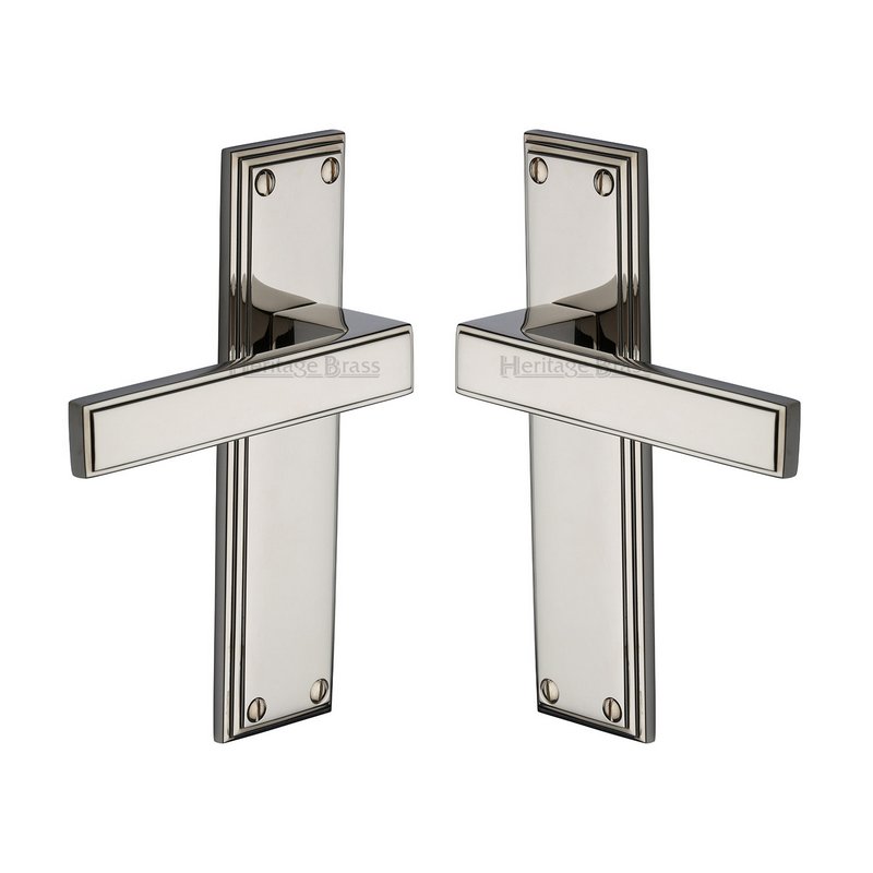 Atlantis Door Handle on Plate - ATL5710-PNF