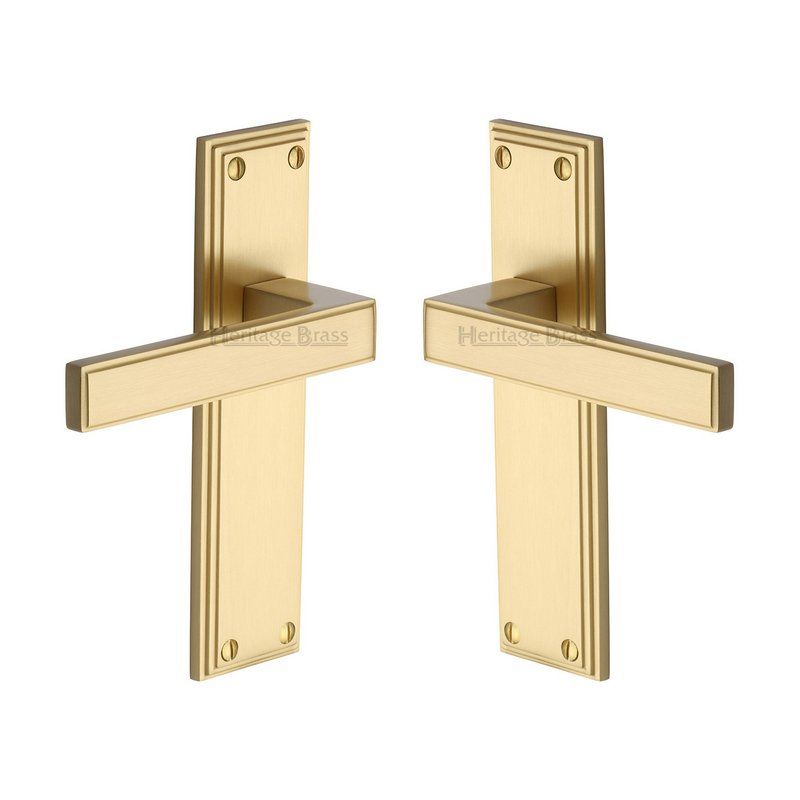Atlantis Door Handle on Plate - ATL5710-SB