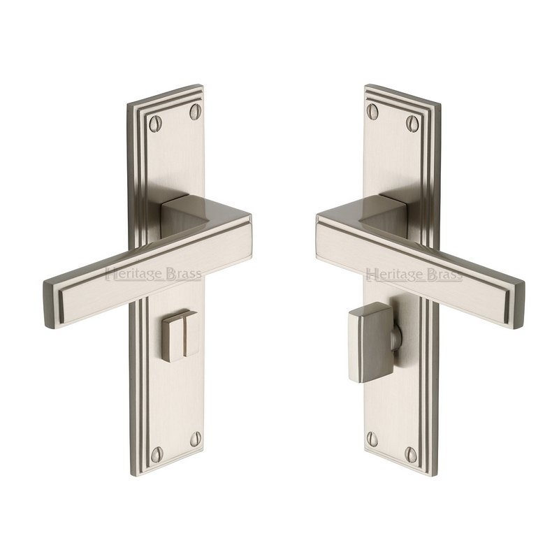 Atlantis Door Handle on Plate - ATL5730-SN