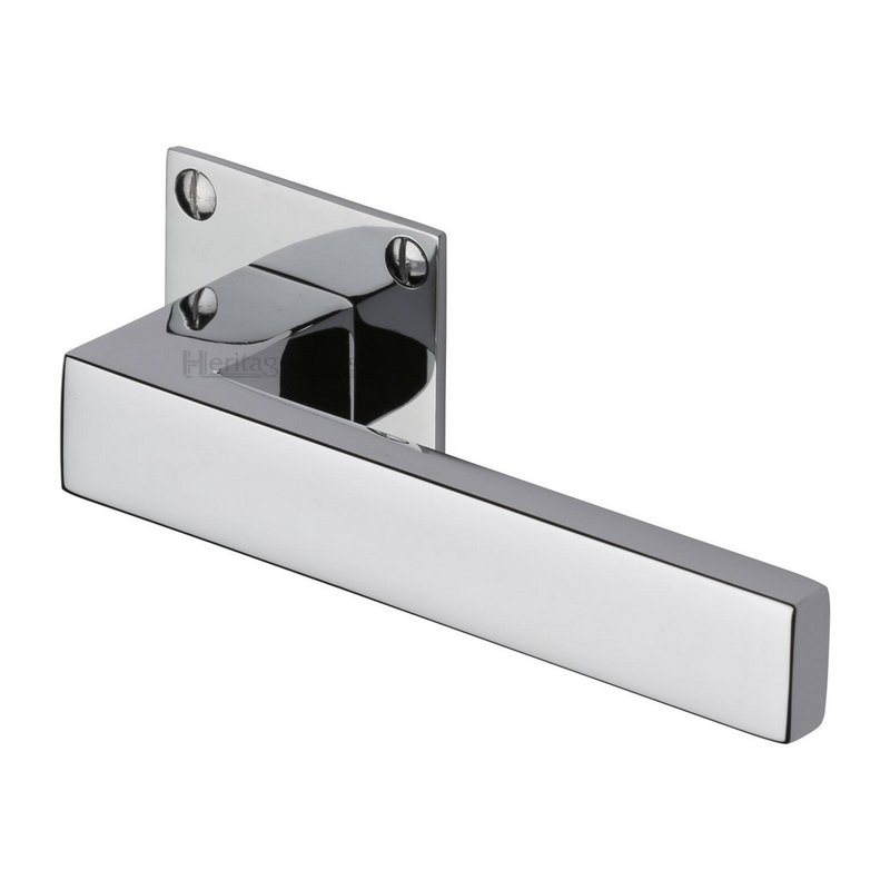 Delta BH Door Handle on Square Rose - BAU1928-PC