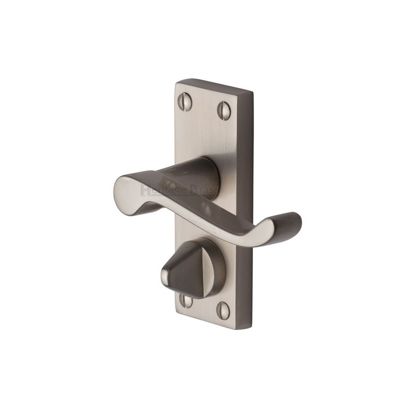 Builders' Range Door Handle on Plate - BUI425-SN