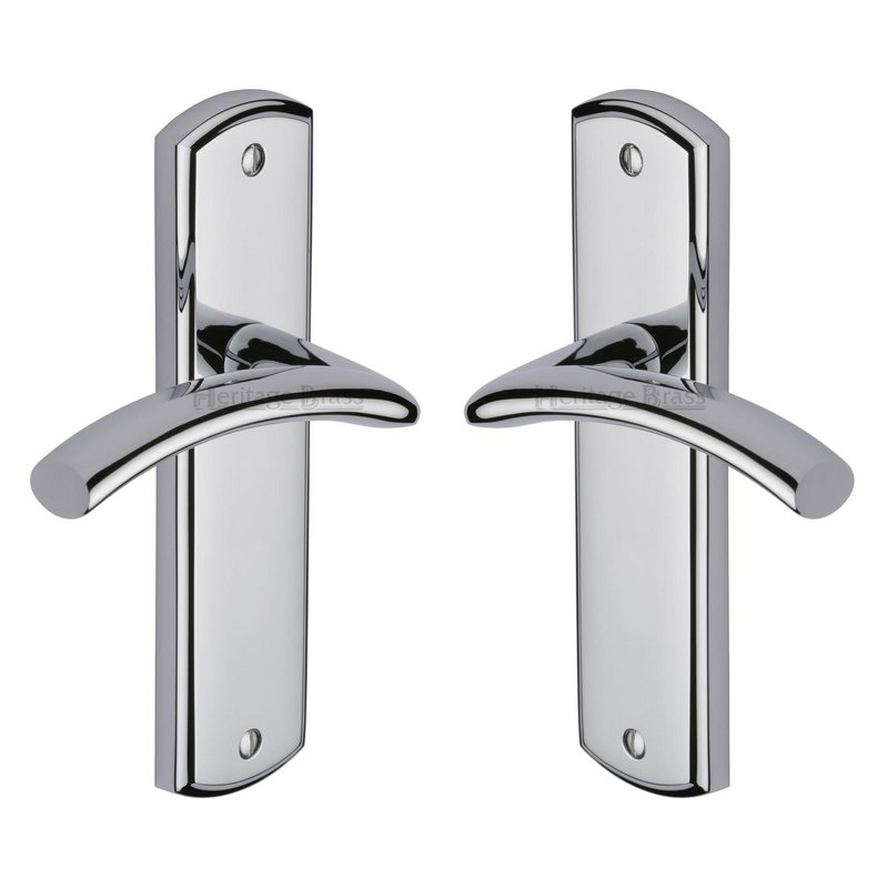 Centaur Door Handle on Plate - CEN1010-PC