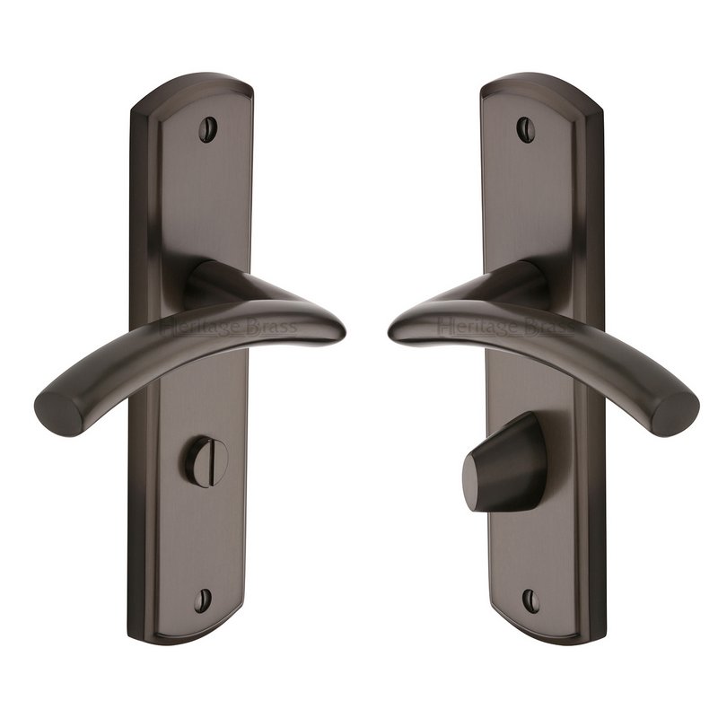 Centaur Door Handle on Plate - CEN1030-MB