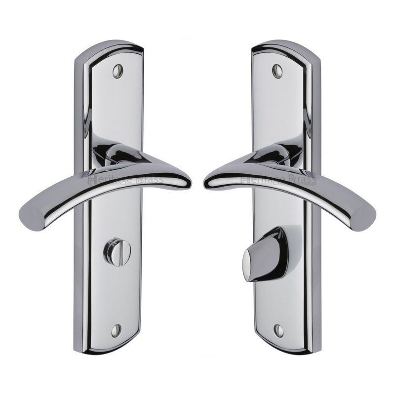 Centaur Door Handle on Plate - CEN1030-PC