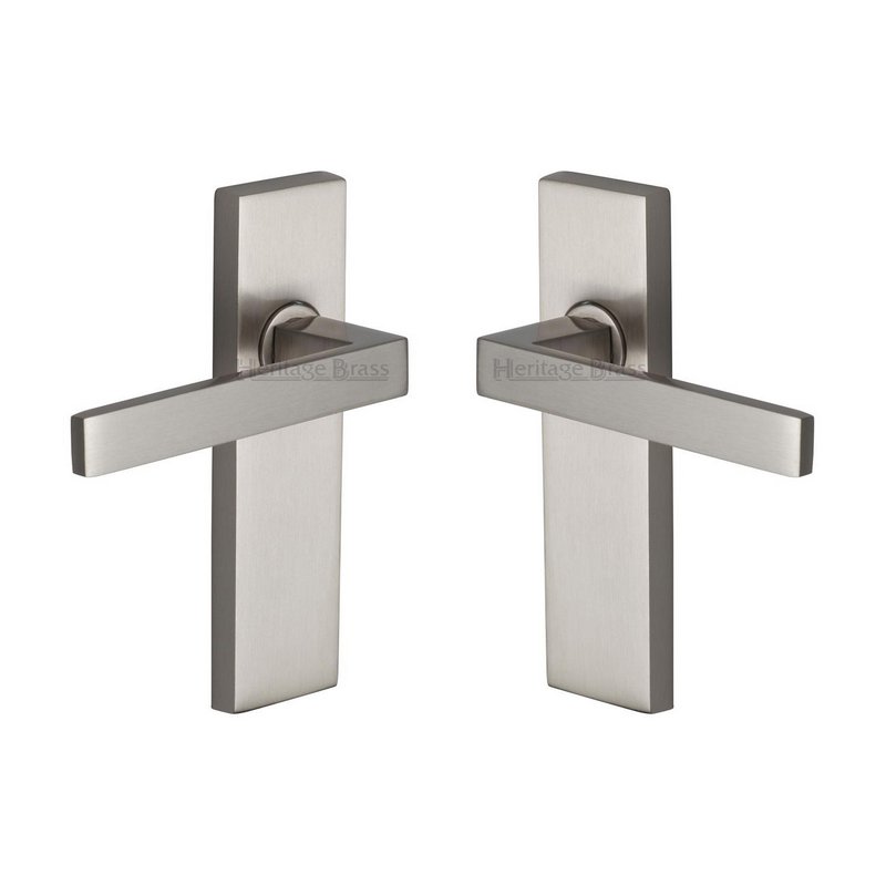 Delta Door Handle on Plate - DEL6010-SN