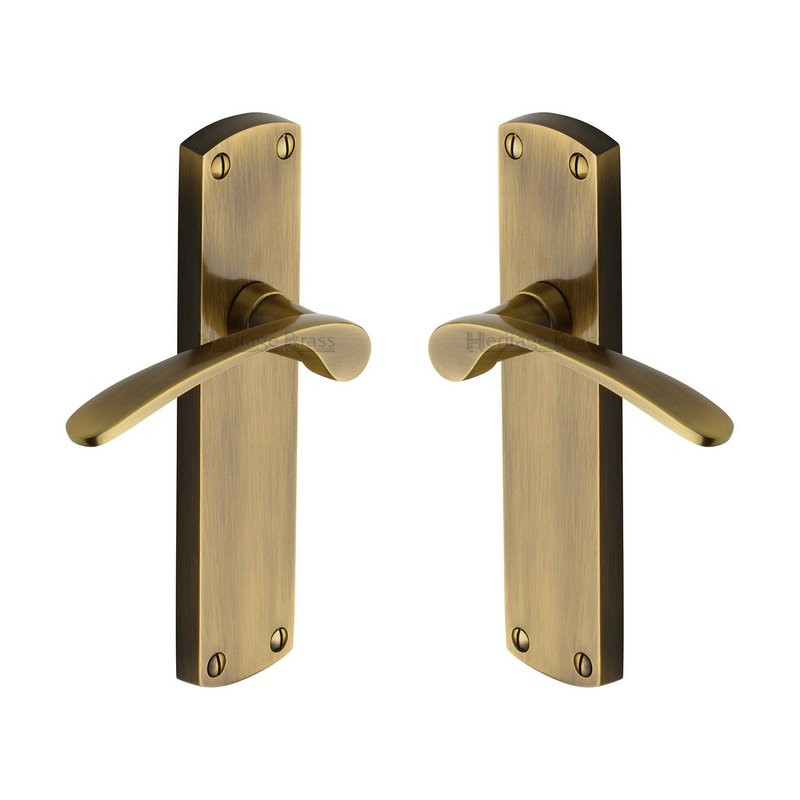 Diplomat Door Handle on Plate - DIP7810-AT