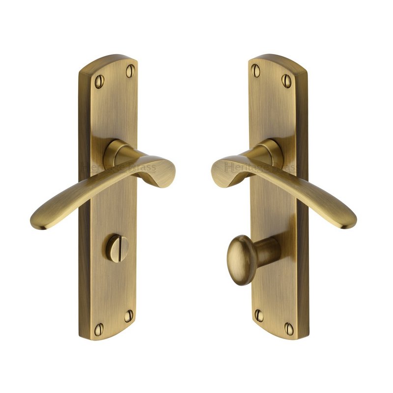 Diplomat Door Handle on Plate - DIP7830-AT