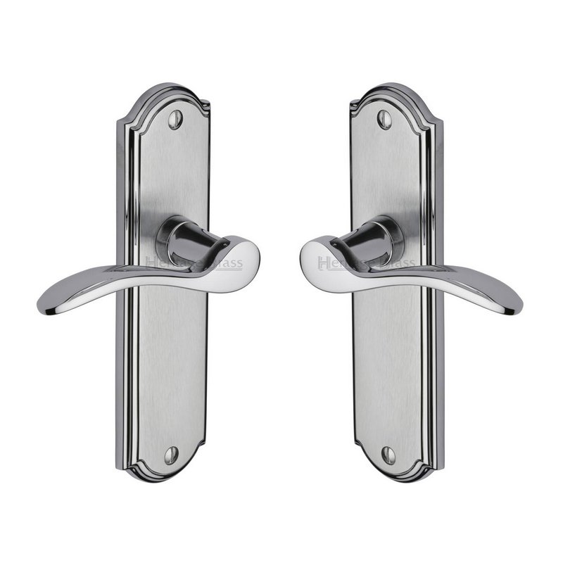 Howard Door Handle on Plate - HOW1310-AP