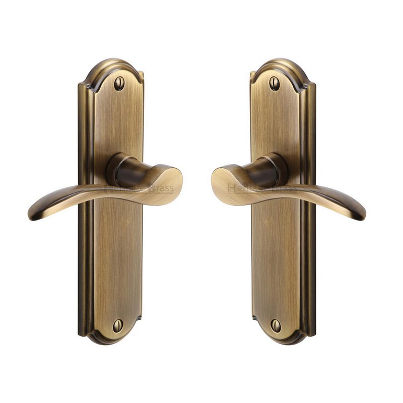 Howard Door Handle on Plate - HOW1310-AT